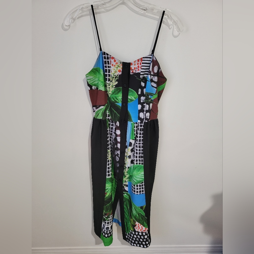Clover Canyon Button Down Cami Dress